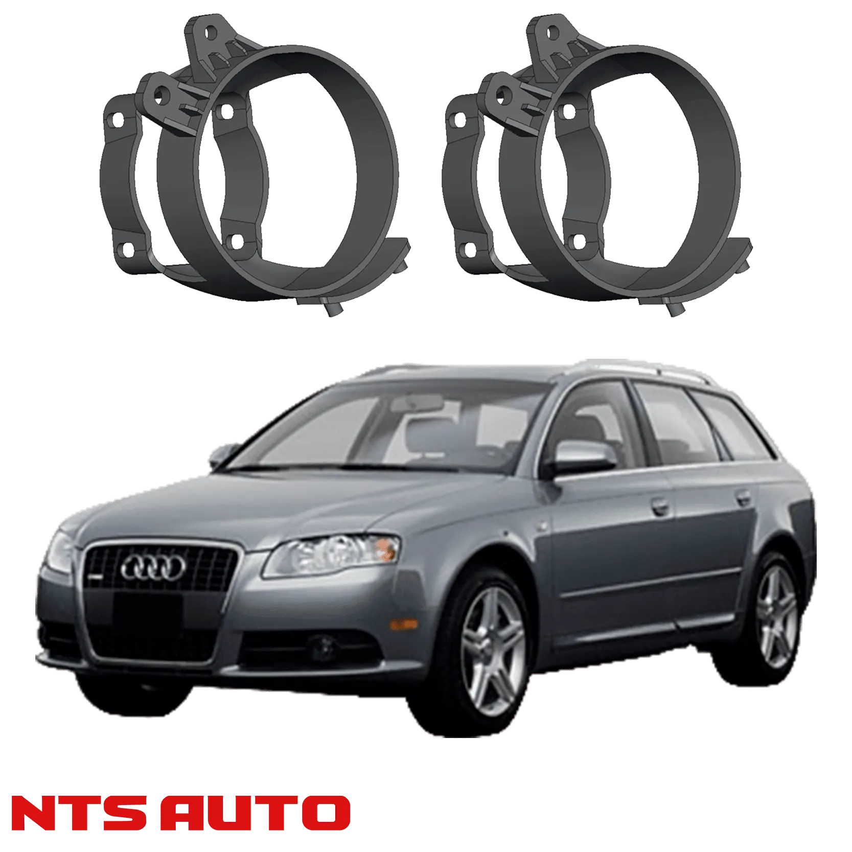 Крепления для противотуманных фар на Audi A4 Avant B7 (2004–2008)
