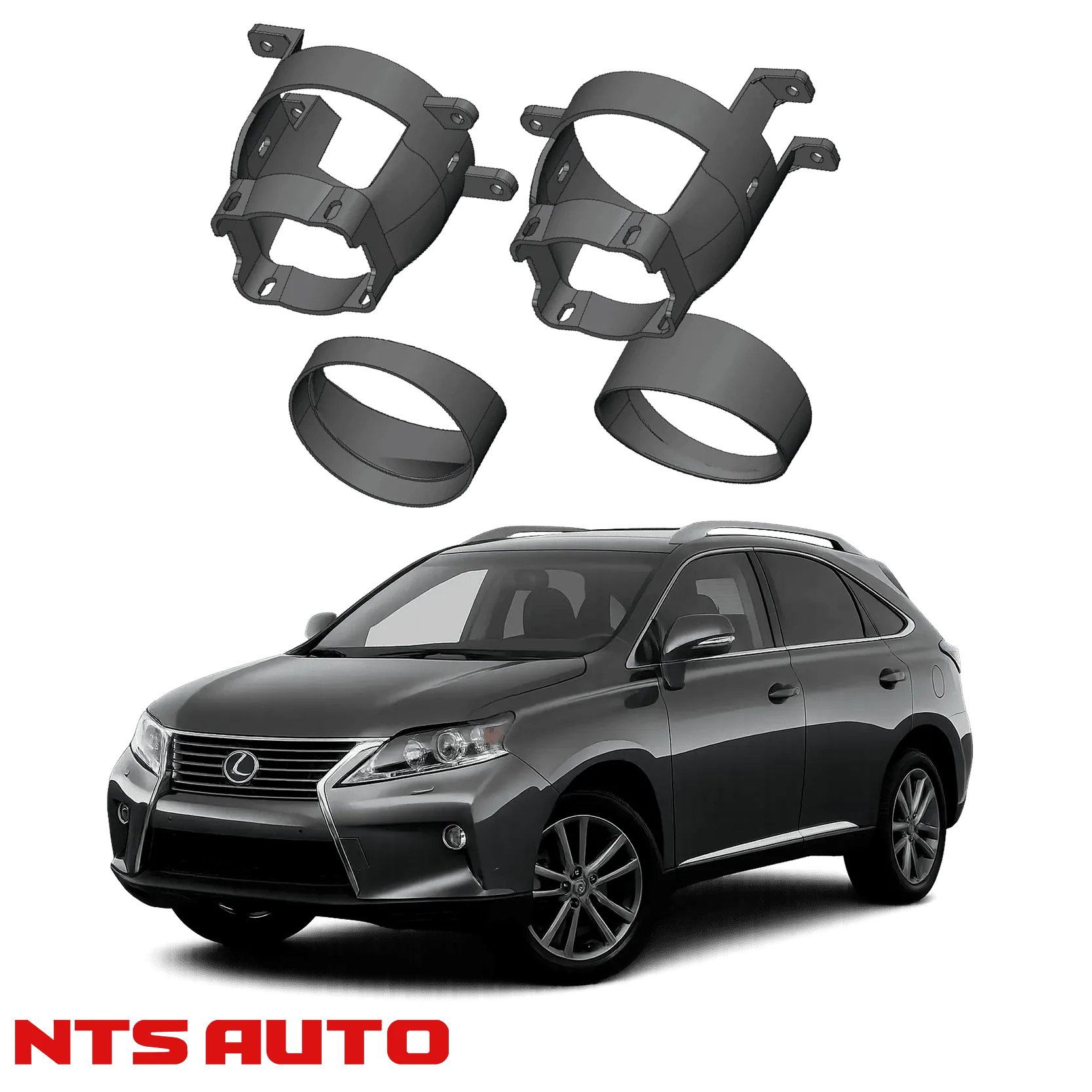 Крепления для противотуманных фар на Lexus RX270 (2008–2015)