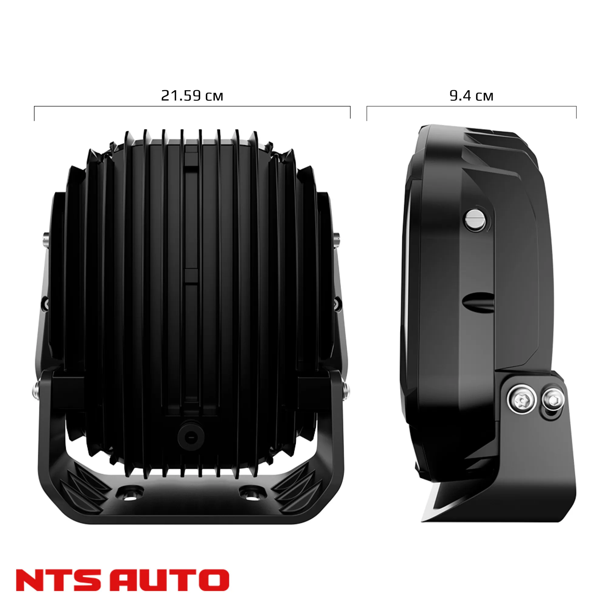 СВЕТОДИОДНАЯ ФАРА 9" ДАЛЬНЕГО СВЕТА AURORA ДХО Б/Ж